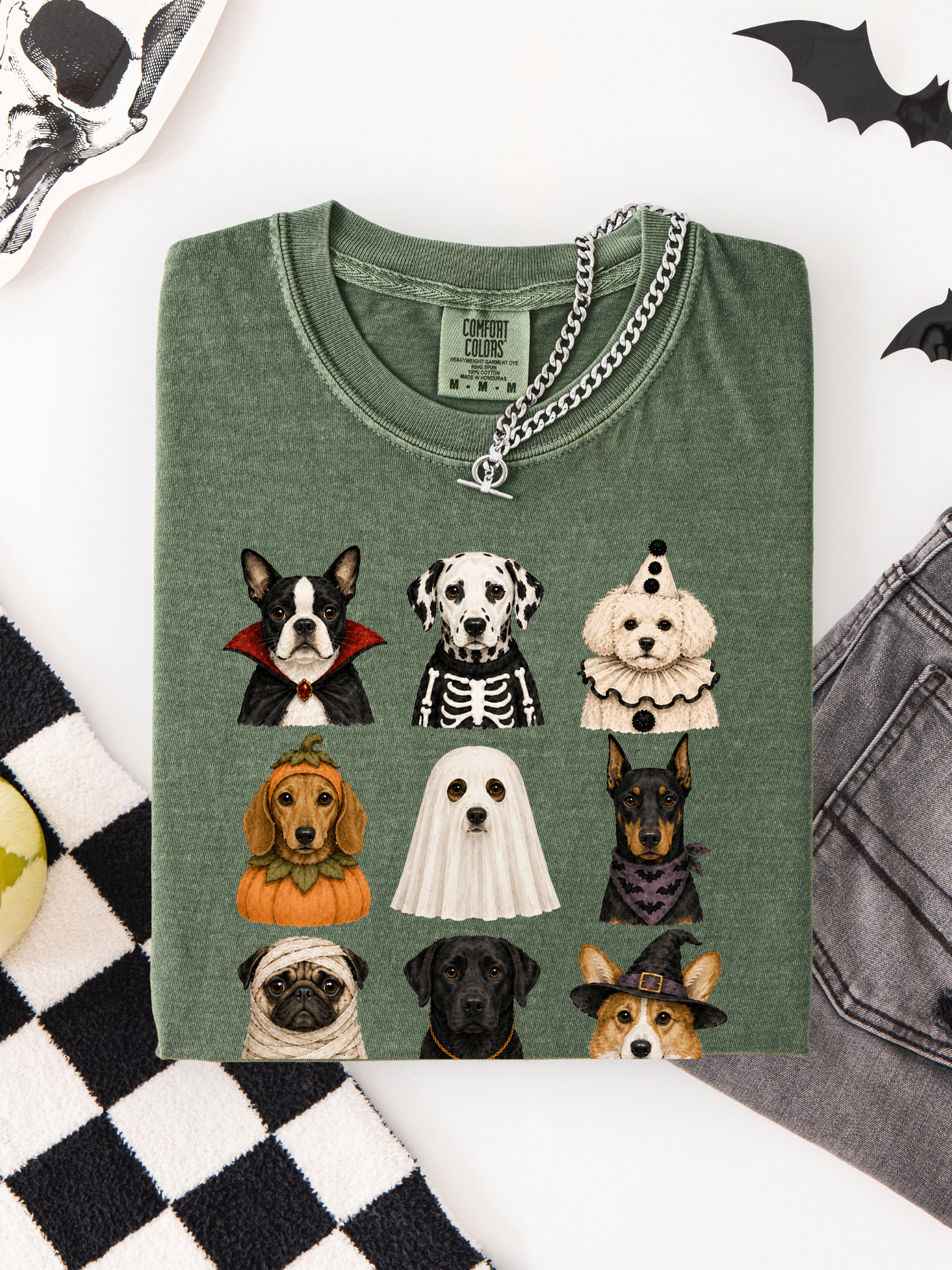 Halloween Dogs Graphic Tee (Early Access)