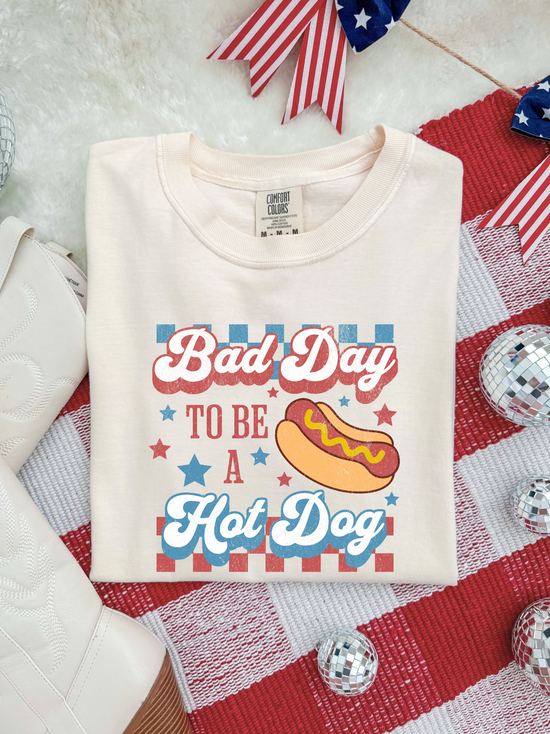 Bad Day to be a Hot Dog Graphic Tee