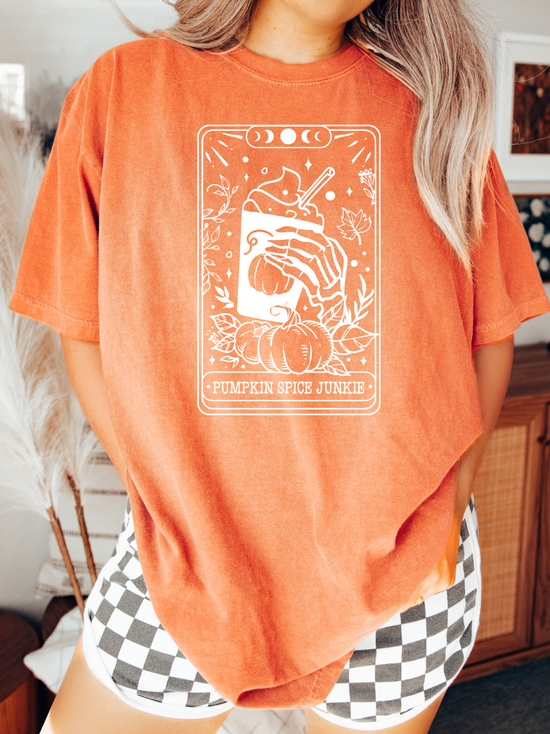 Pumpkin Spice Junkie Graphic Tee