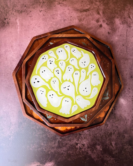 Sunflower Fall Daze Octagon Tray