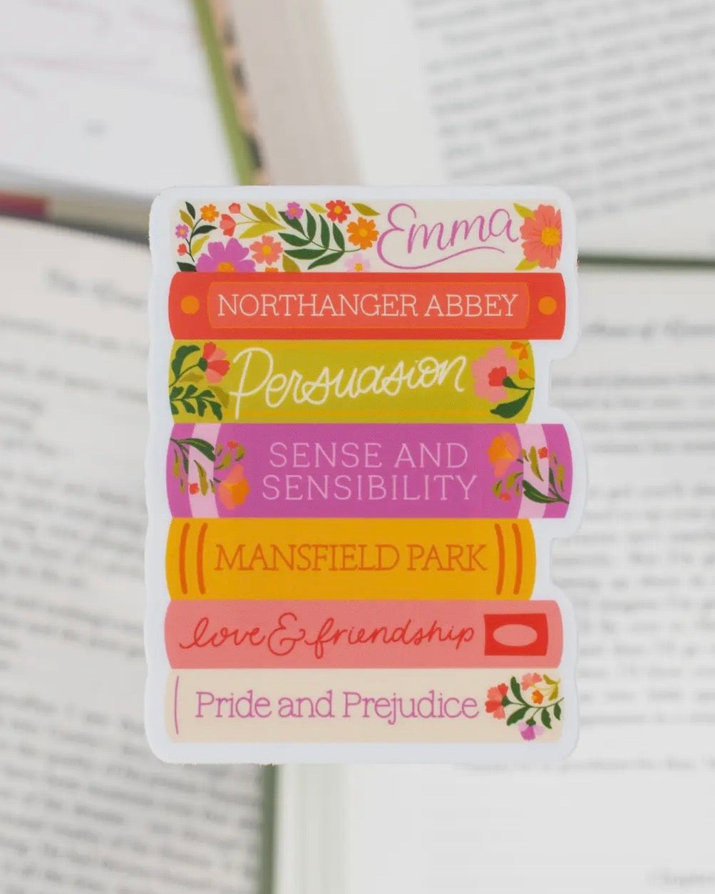 Jane Austen Collection Sticker Pre-Order
