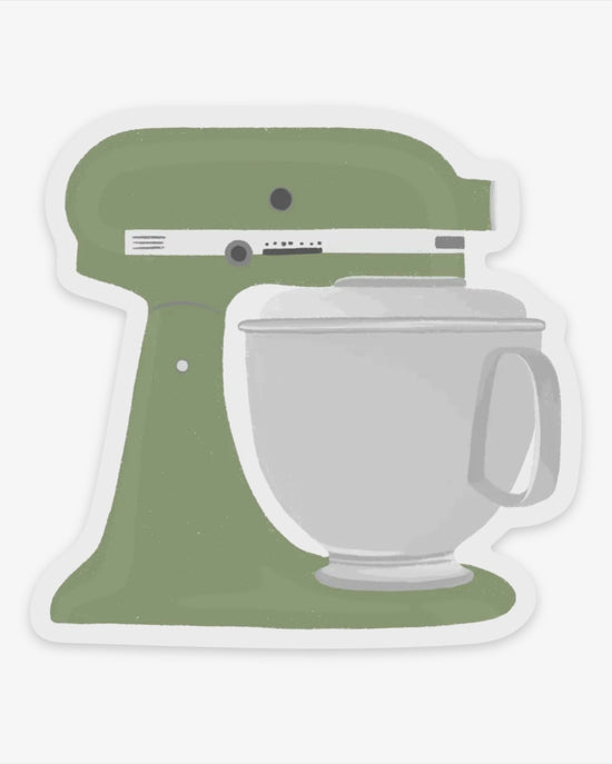 Kitchen Mixer Sticker