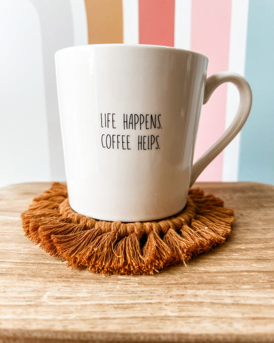 Life Happens Mug