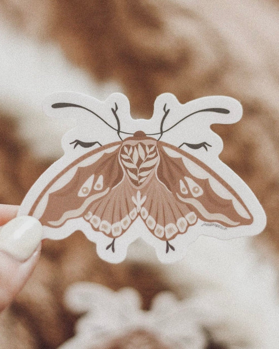 Moth Sticker