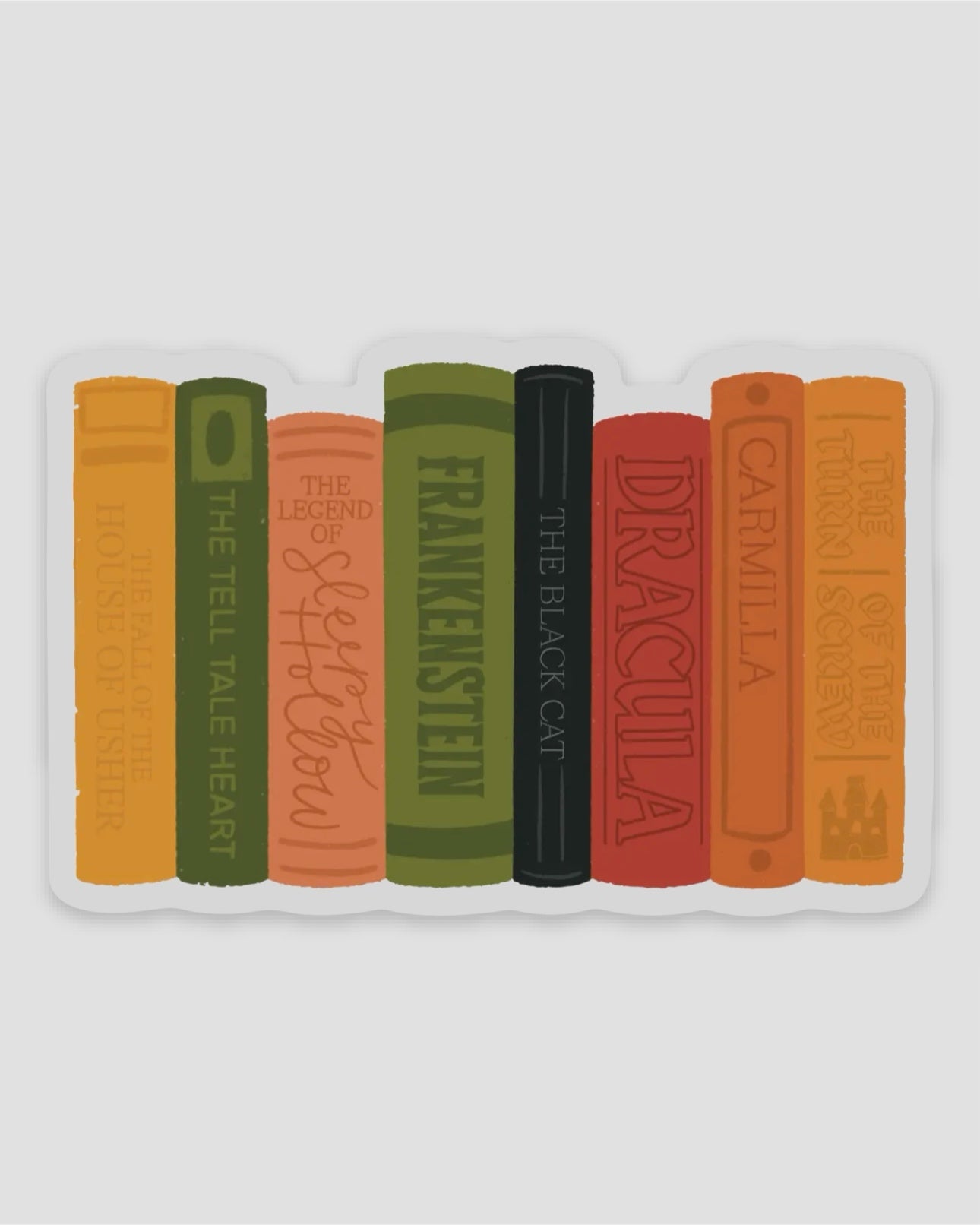 Creepy Classics Sticker