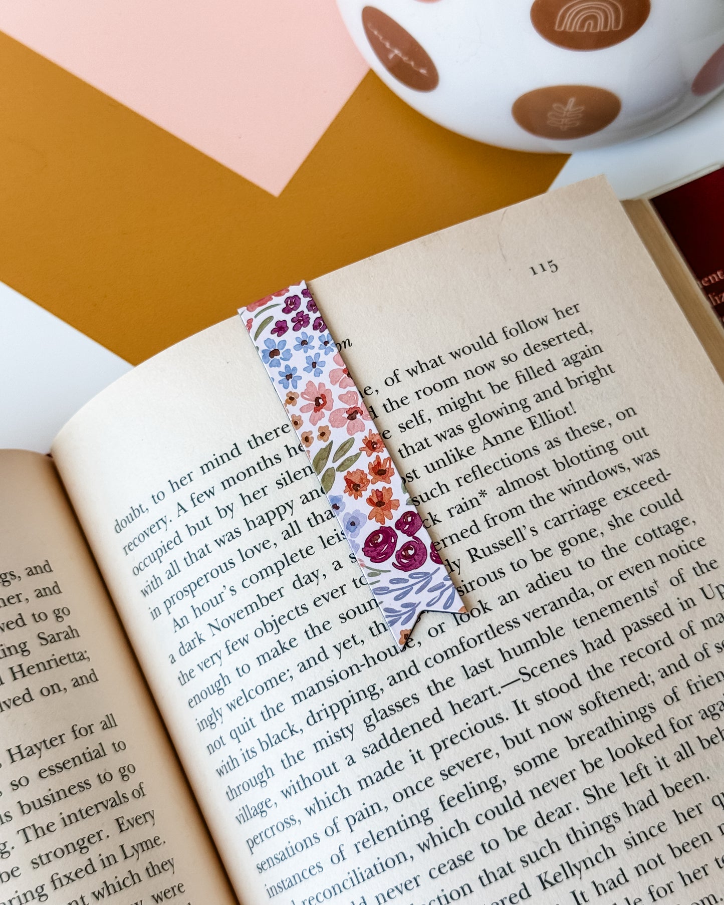 Countryside Blooms Magnetic Bookmark