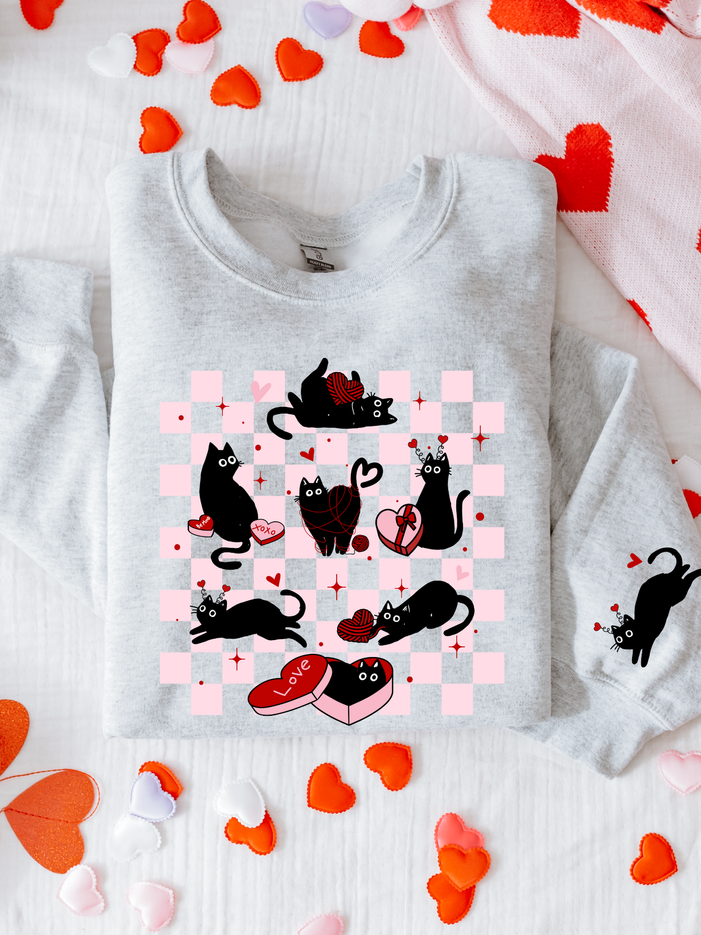 Purrfect Valentine’s Crewneck