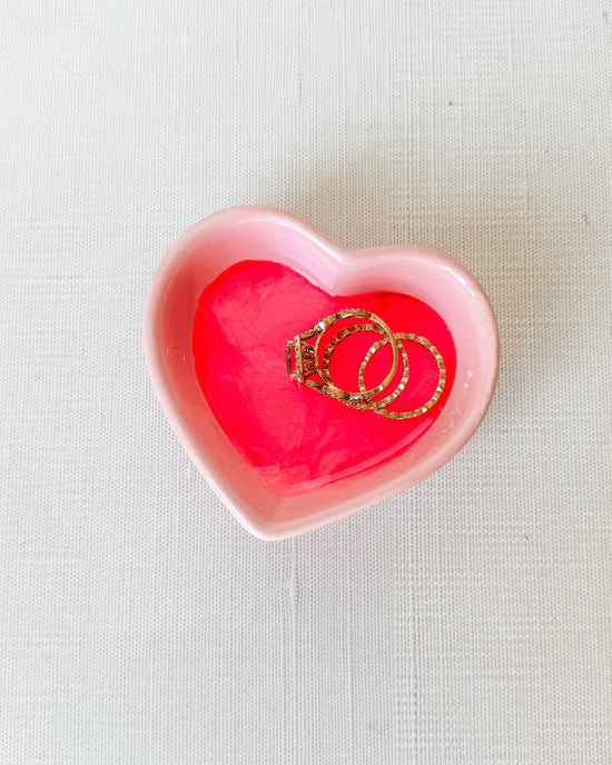 Tickled Pink Trinket Dish