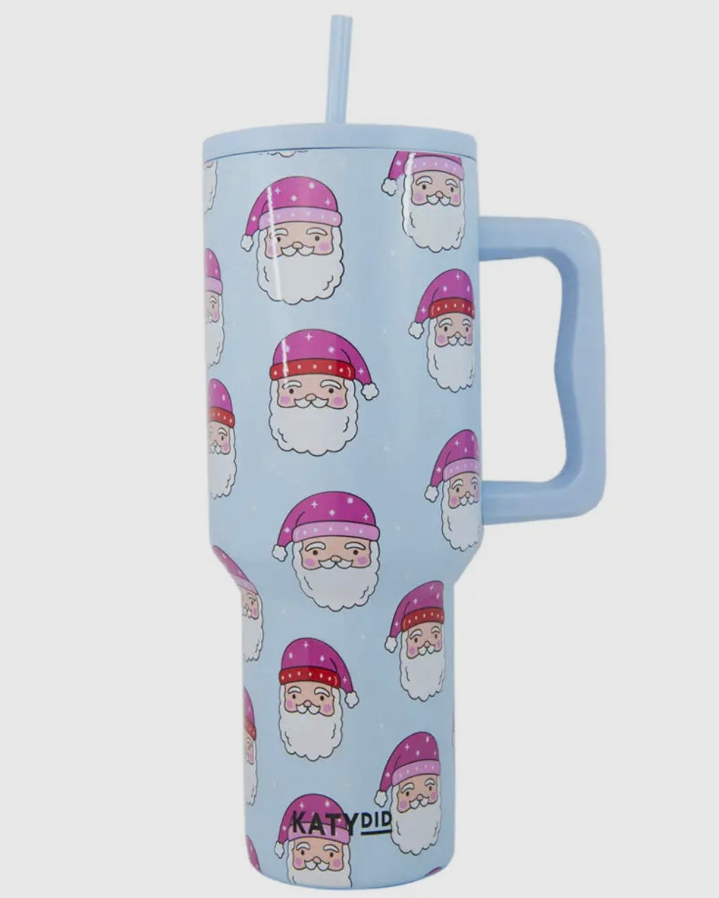 Pink Santa Tumbler Pre-Order