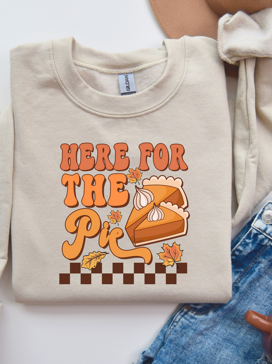 Here for the Pies Crewneck