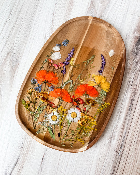 Fall Wildflower Tray