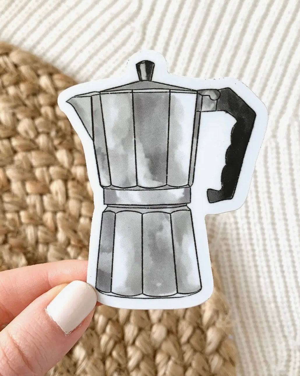 Espresso Pot Sticker