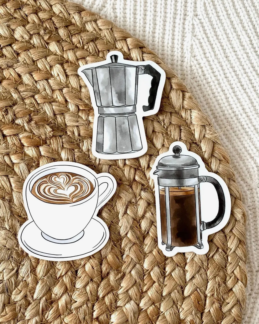 Love You Latte Sticker