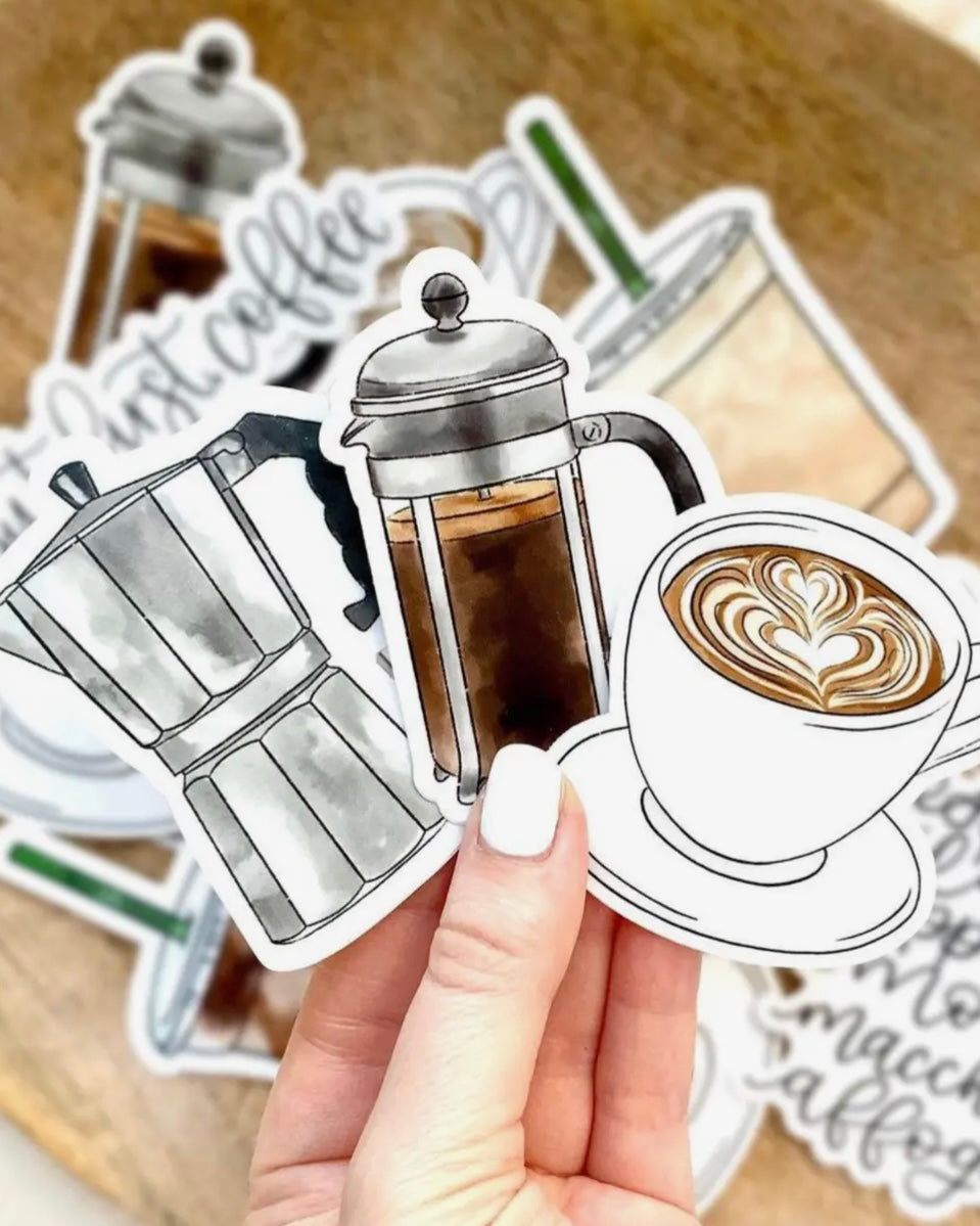Iced Coffee Sticker