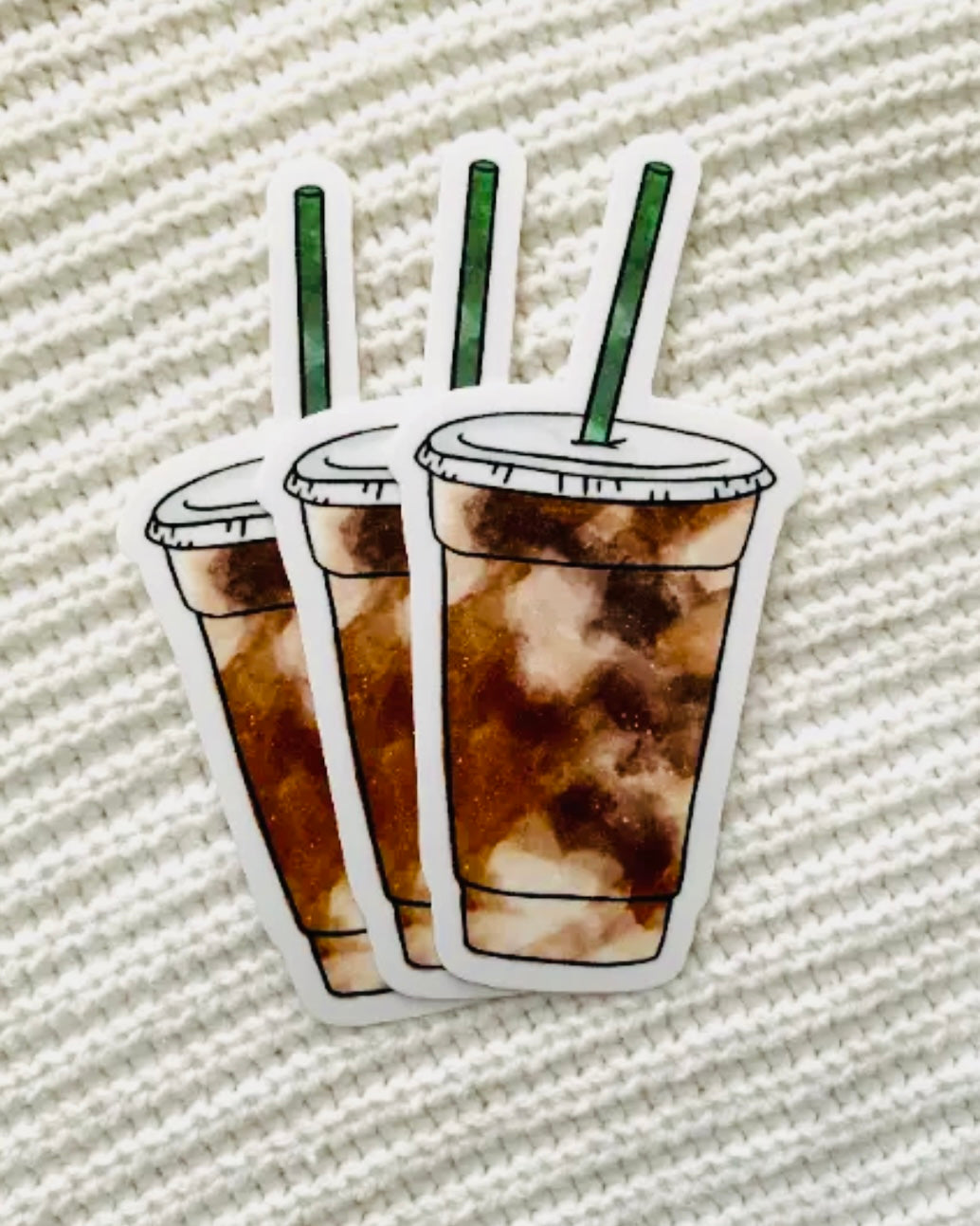Iced Coffee Sticker