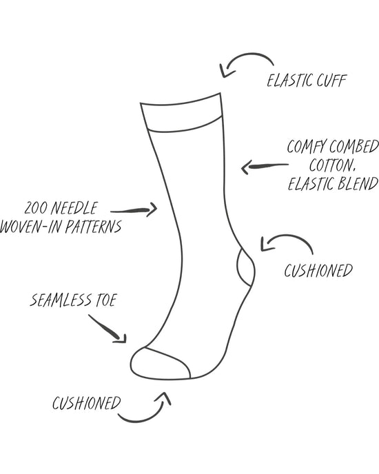 Chop Chop Crew Socks