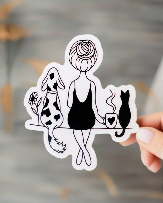 Fur Mama Life Sticker
