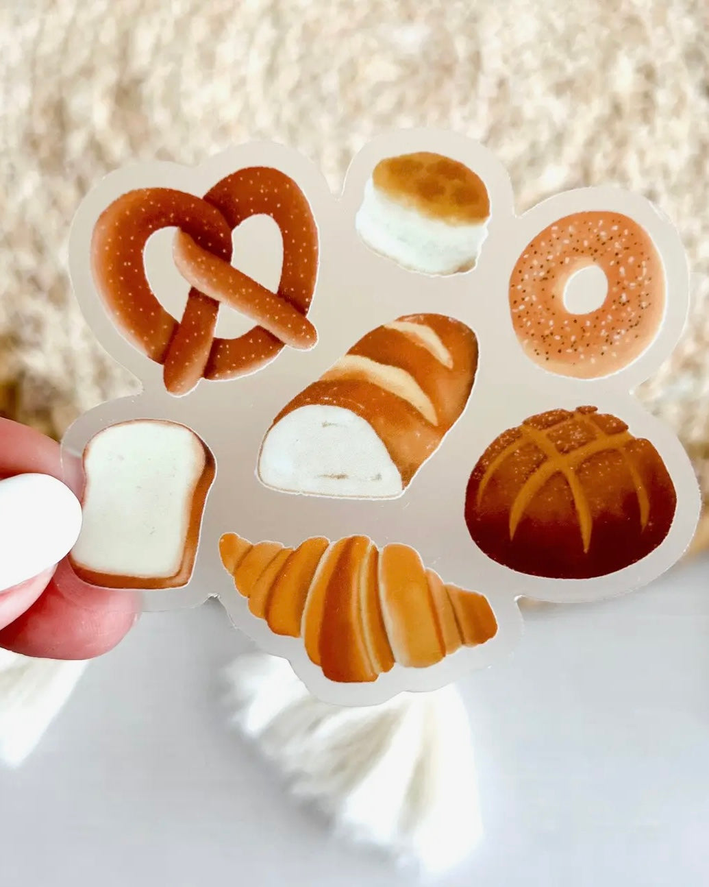 Mmm Carbs Sticker