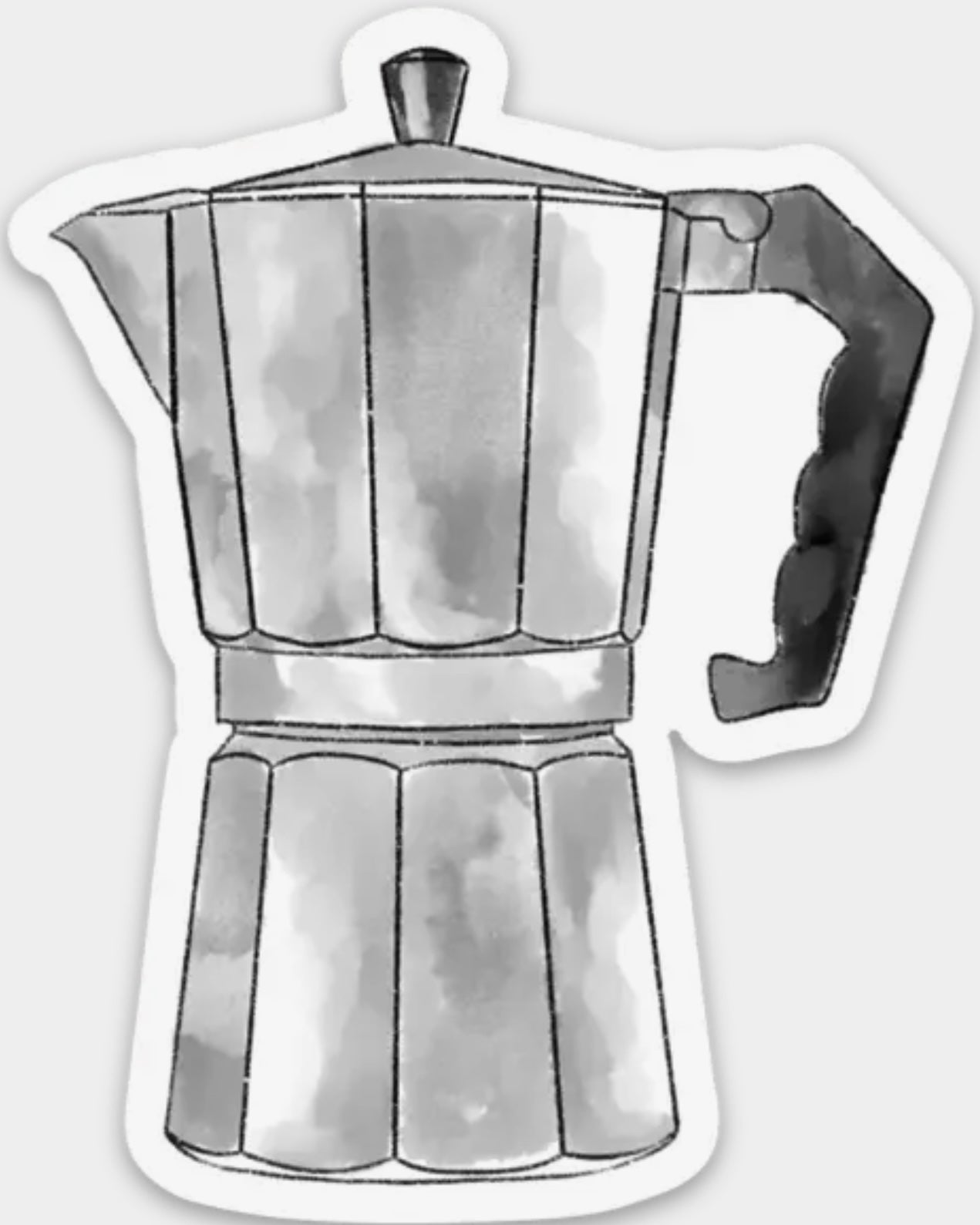 Espresso Pot Sticker