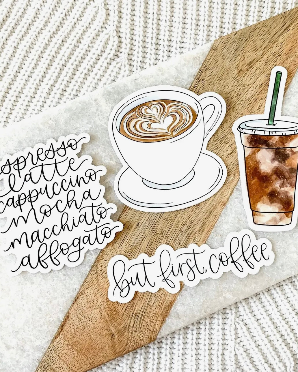 Iced Coffee Sticker