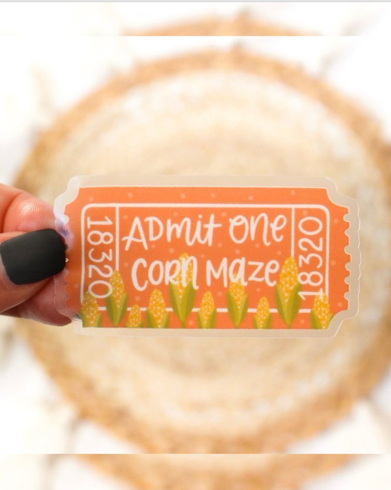 Corn Maze Sticker
