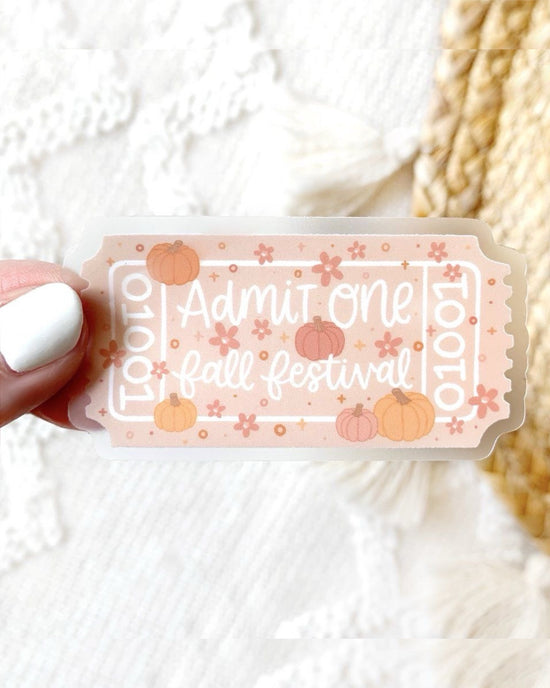 Fall Festival Sticker
