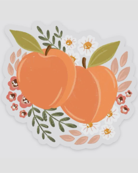 Sweet as a Peach Sticker