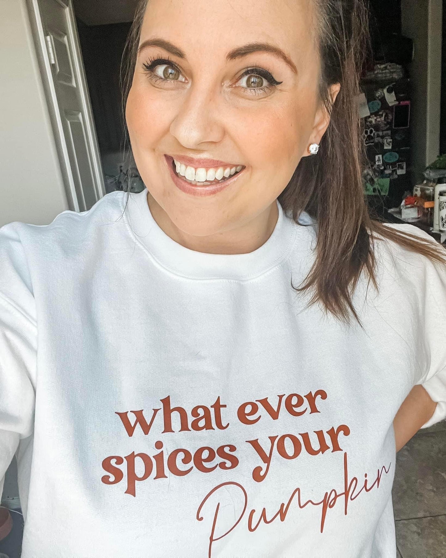 What Ever Spices Your Pumpkin Crewneck