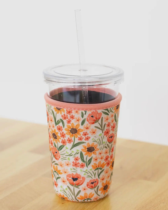 Sunny Poppies Drink Sleeve