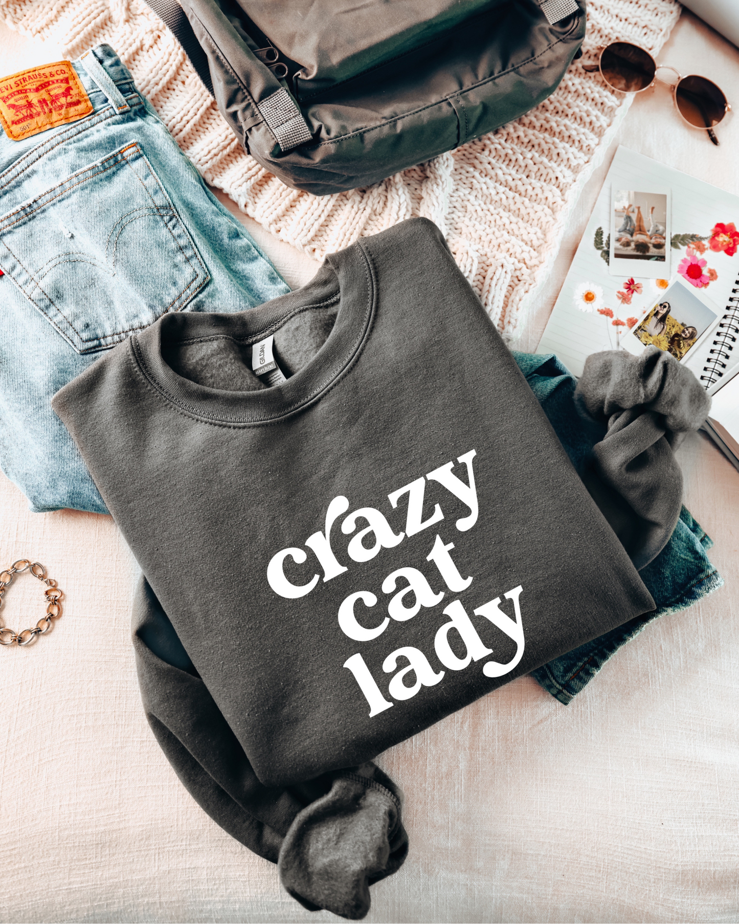 Crazy Cat Lady Crewneck