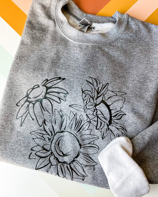 Sunflower Trio Crewneck