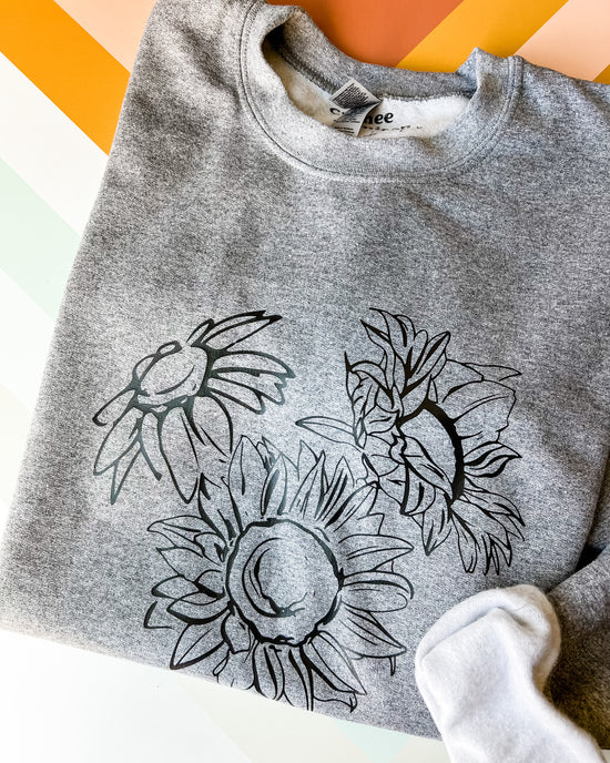 Sunflower Trio Crewneck