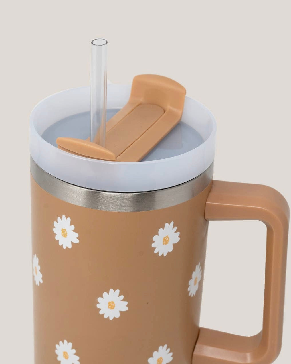 Take Me Everywhere Tumbler — Dancing Daisy Sandstone