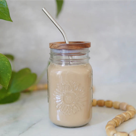 Sunflower Mason Jar