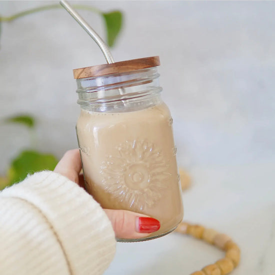 Sunflower Mason Jar