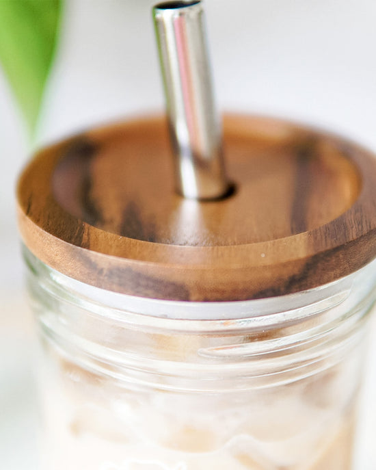 Good Day Glass Jar Tumbler
