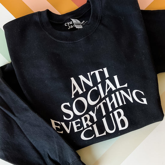 Anti Social Everything Club Crewneck