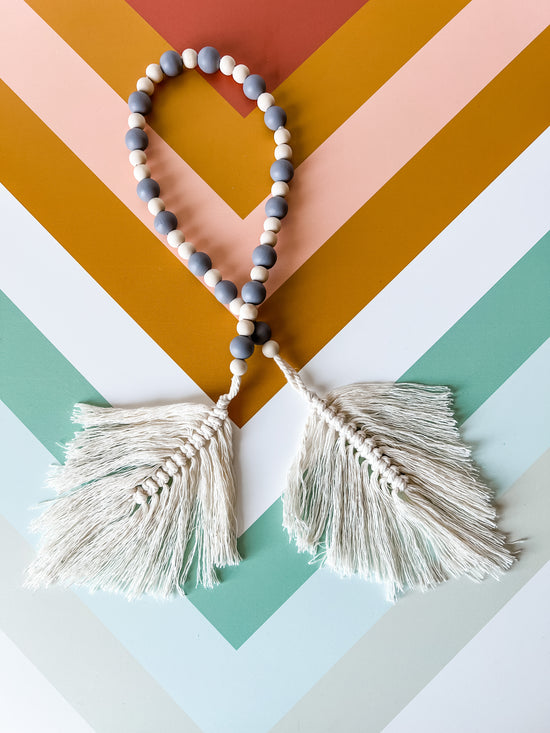 Boho Feather Decor Beads