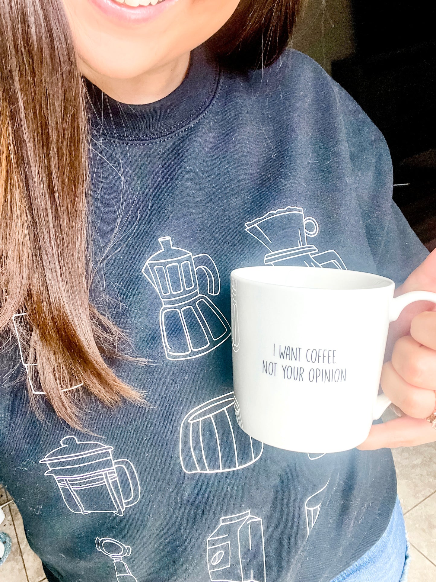 All Things Coffee Crewneck